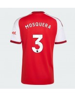 Arsenal Cristhian Mosquera #3 Domácí Dres 2026-27 Krátký Rukáv